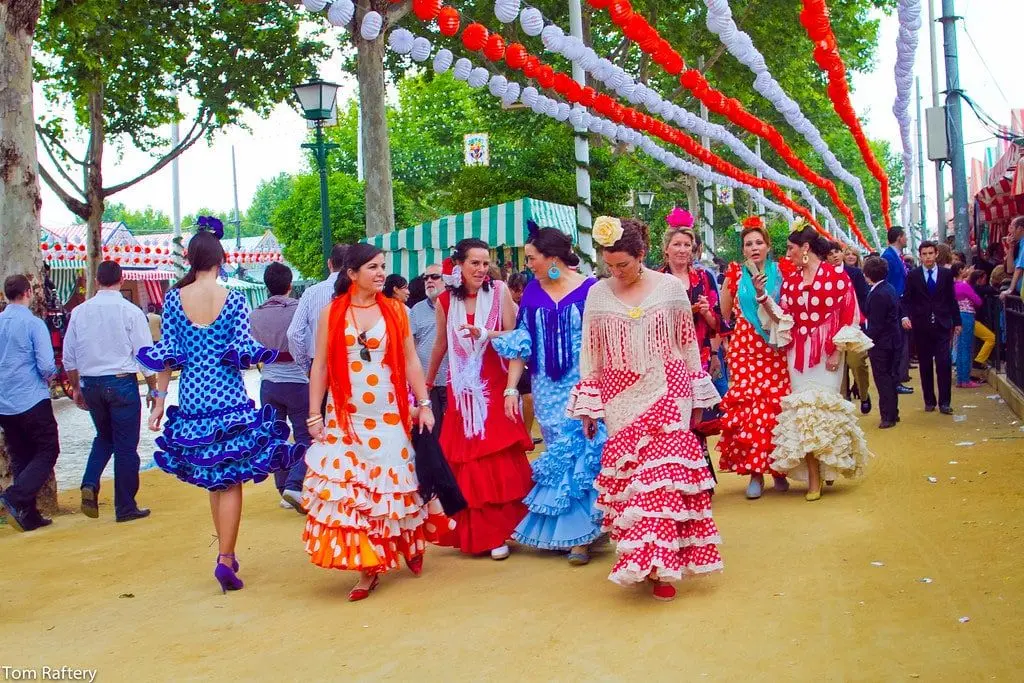 feria abril sevilla autocaravana